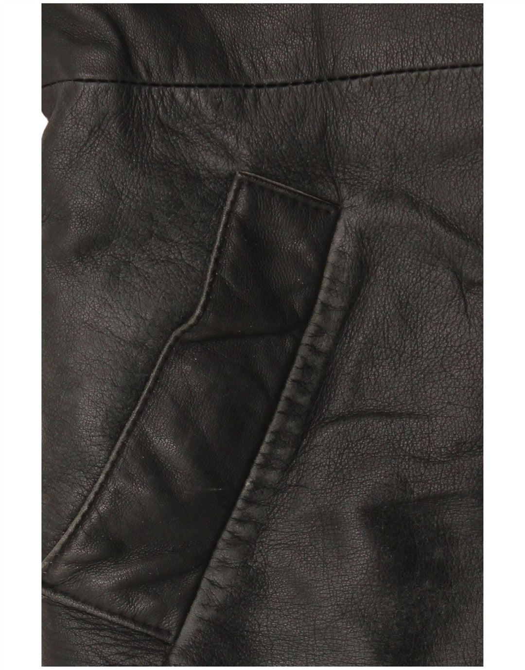 Chaqueta de cuero para mujer Dama IT 44 Medium Black Colourblock Leather