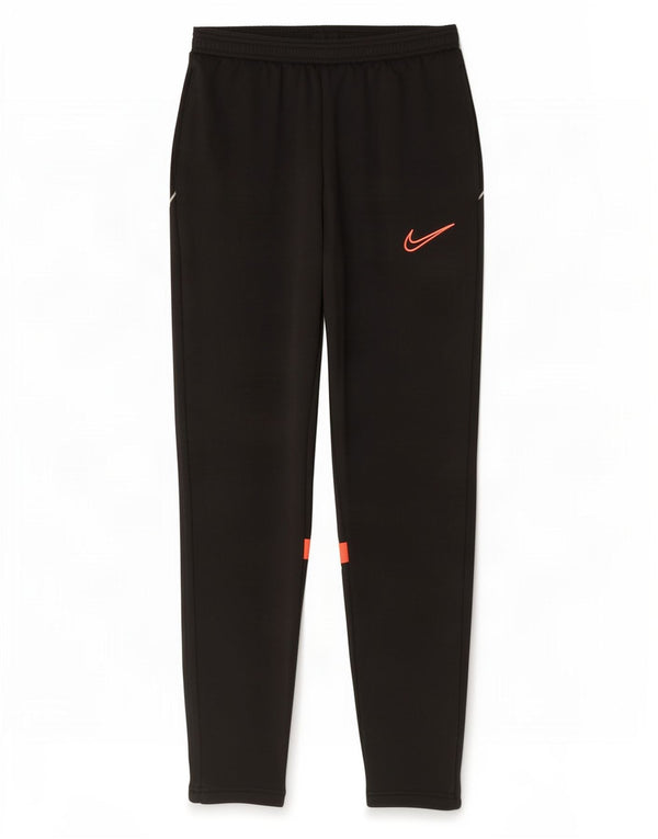Pantalones De Chándal Nike Dri Fit Para Hombre Poliéster Color Block Negro Mediano