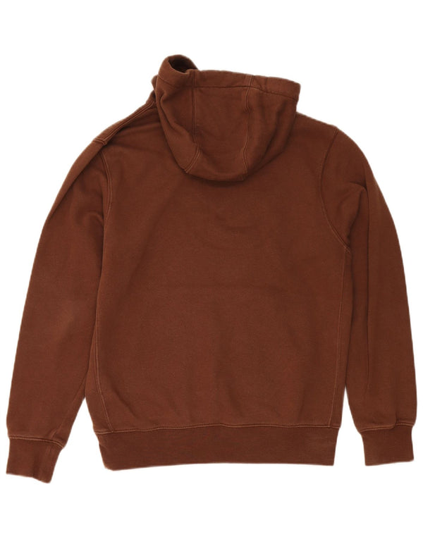 Nike - Sudadera con capucha para hombre, talla pequeña, algodón marrón