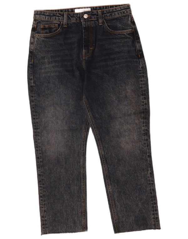 Vaqueros recortados para mujer Topshop W30 L25 Algodón negro