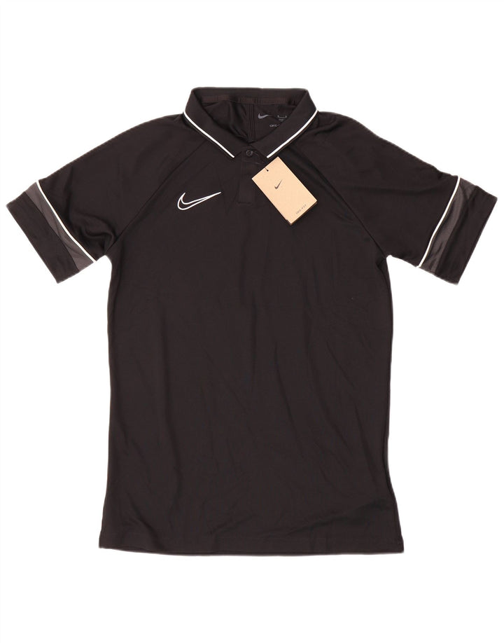 Polo Nike Dri Fit para hombre Poliéster color block en negro mediano