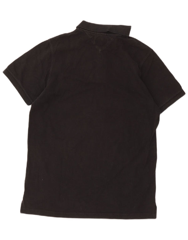 Tommy Hilfiger Polo Hombre XL Algodón Negro