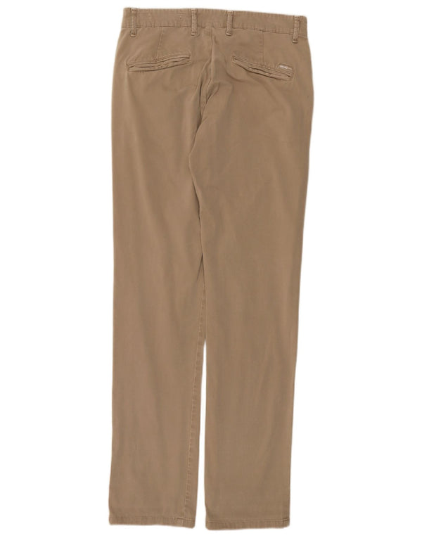 Liu Jo - Pantalón chino ajustado para hombre IT 46 Small W30 L32 Algodón beige
