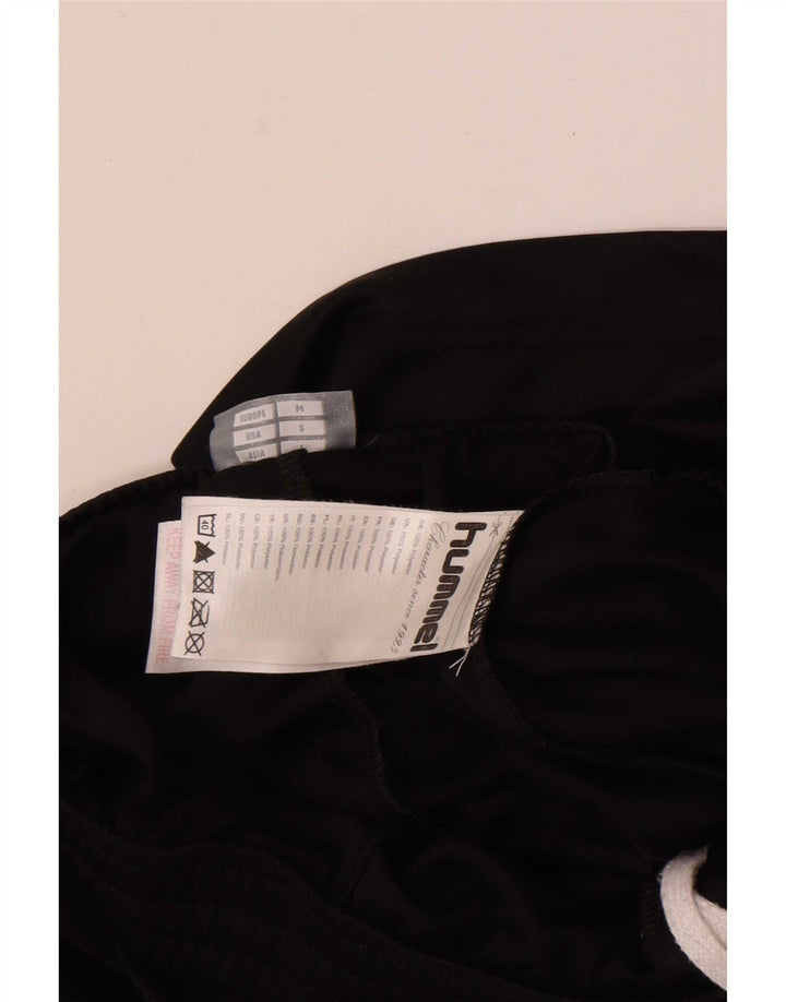 Hummel Shorts deportivos gráficos para hombre Poliéster negro mediano