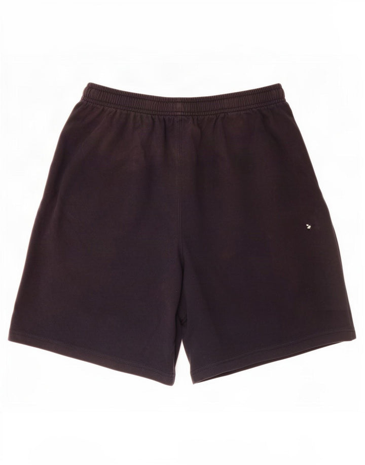 Champion - Pantalones cortos deportivos para hombre, talla grande, algodón azul marino