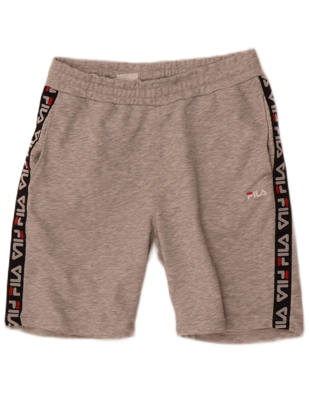 Fila Mens Graphic Sport Shorts Small Gris Colorblock Poliéster