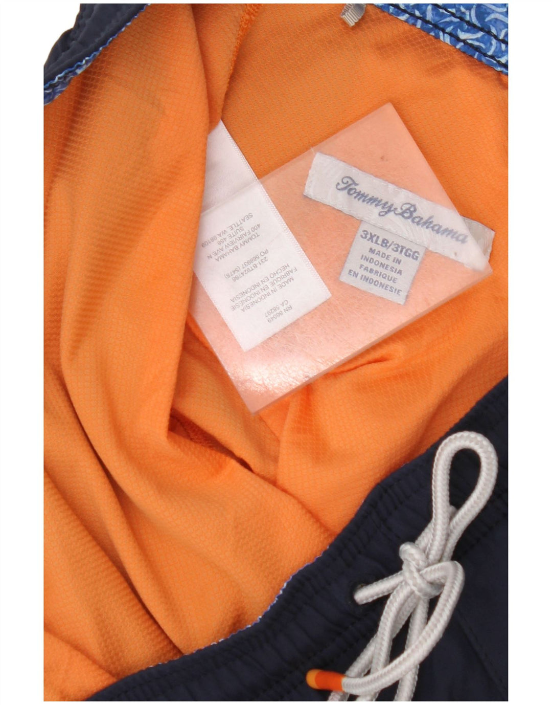 TOMMY BAHAMA Bañador Corto Hombre 3XL Azul Marino Poliéster