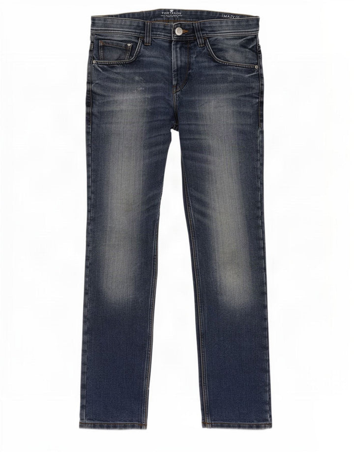 Vaqueros rectos para hombre Tom Tailor W30 L29 Algodón azul marino