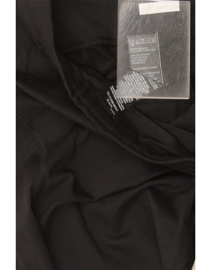 Marks & Spencer Leggings para mujer UK 40 Mediano Poliéster negro