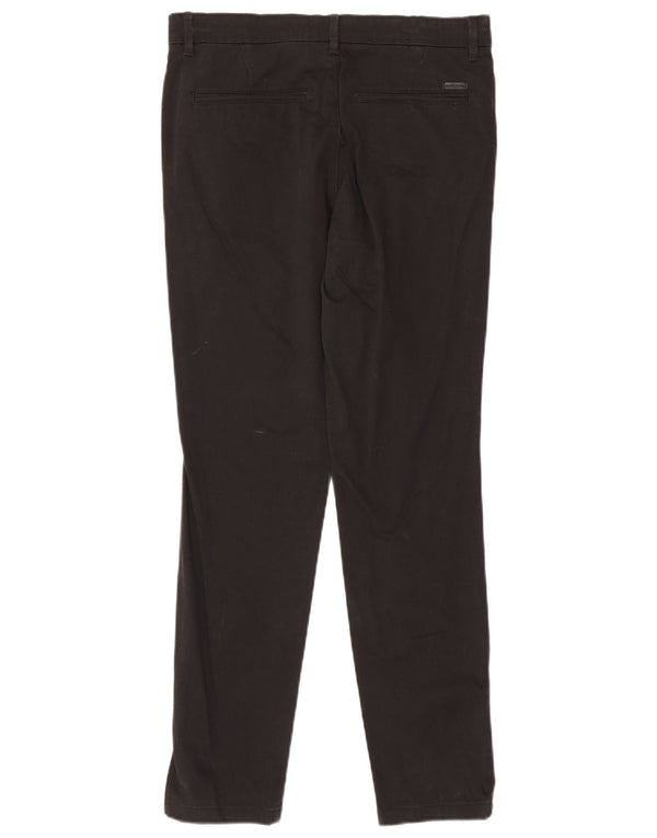 Jack & Jones Mens Slim Chino Pantalones W30 L30 Algodón Negro