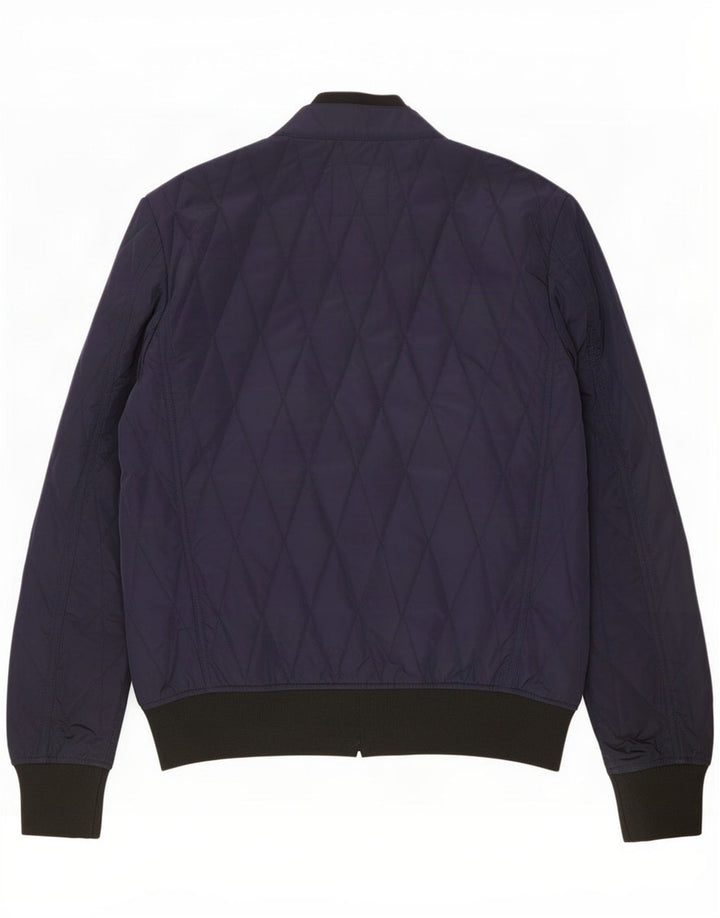 Replay Chaqueta acolchada para hombre UK 38 Medium Azul marino Poliéster