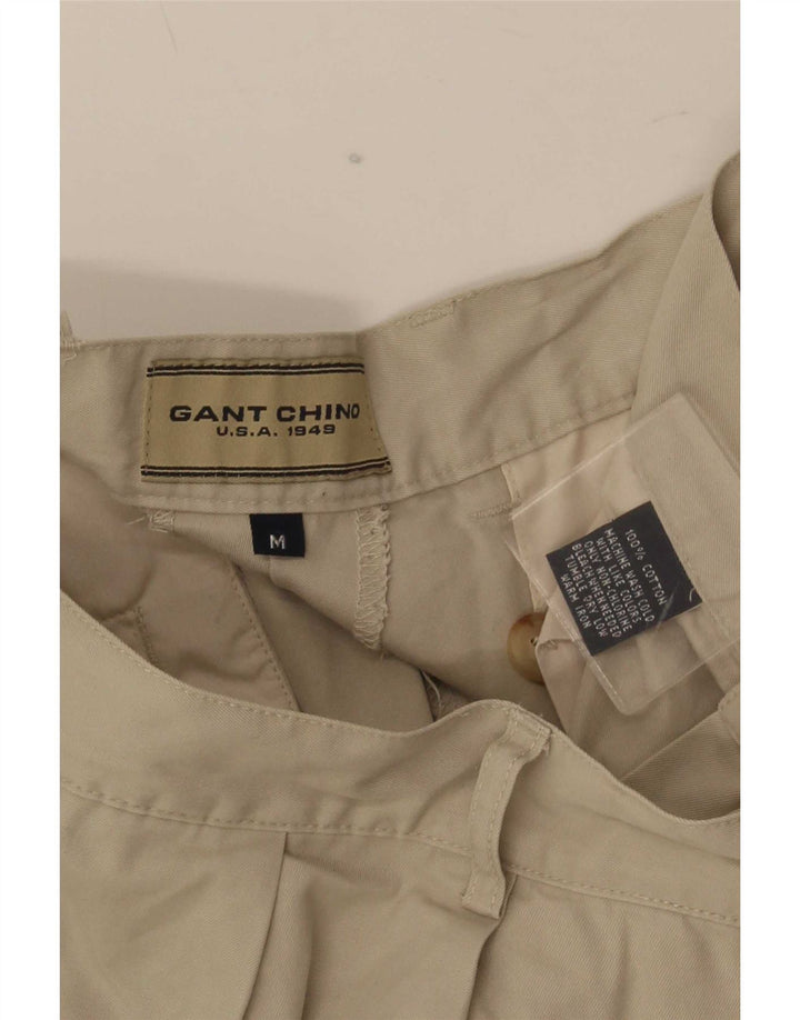 Gant Pantalón Chino Pegged Para Hombre Medium W32 Algodón Beige