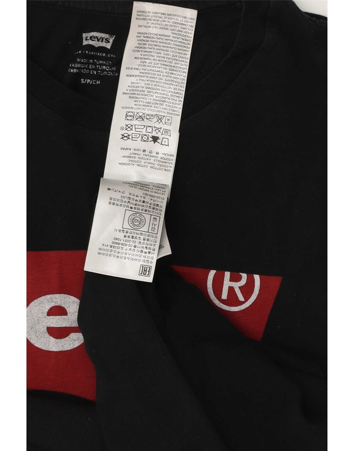 Nike - Camiseta gráfica para hombre, talla pequeña, algodón negro