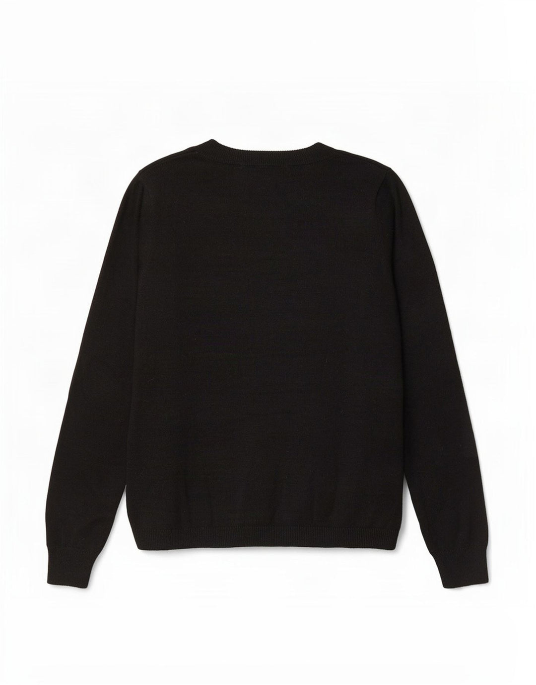 Marks & Spencer suéter gráfico con cuello barco para mujer, talla 40, talla M, color negro
