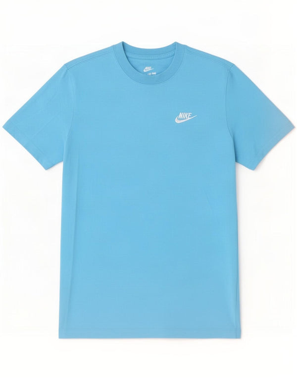 Camiseta Nike Hombre Top XS Azul Algodón