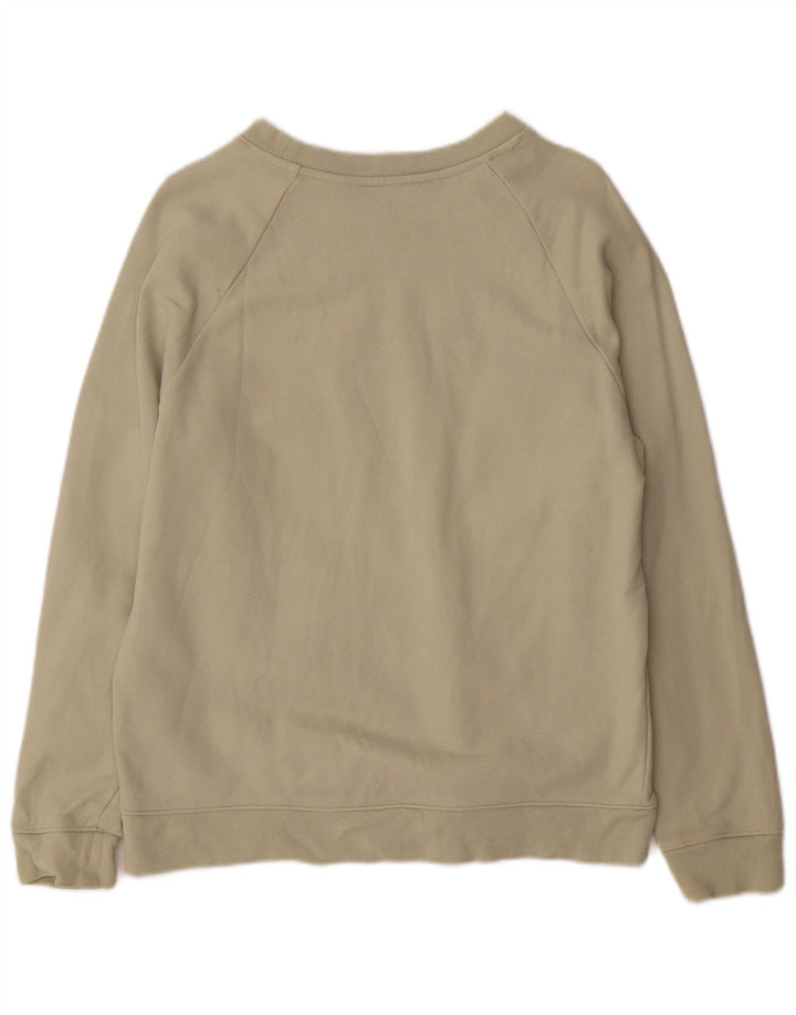 Levi's Sudadera de gran tamaño con gráfico para mujer UK 10 Small Green Cotton