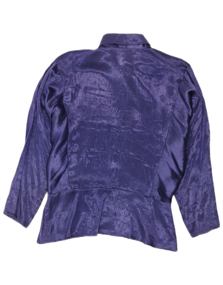 Blusa camisera para mujer Schild EU 40 Medio Púrpura