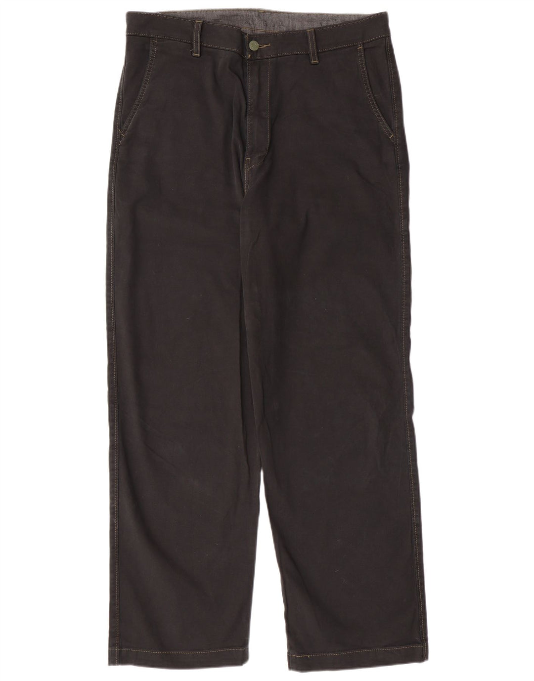 LEVI'S Pantalón chino recto 540 para hombre W33 L29 Algodón negro