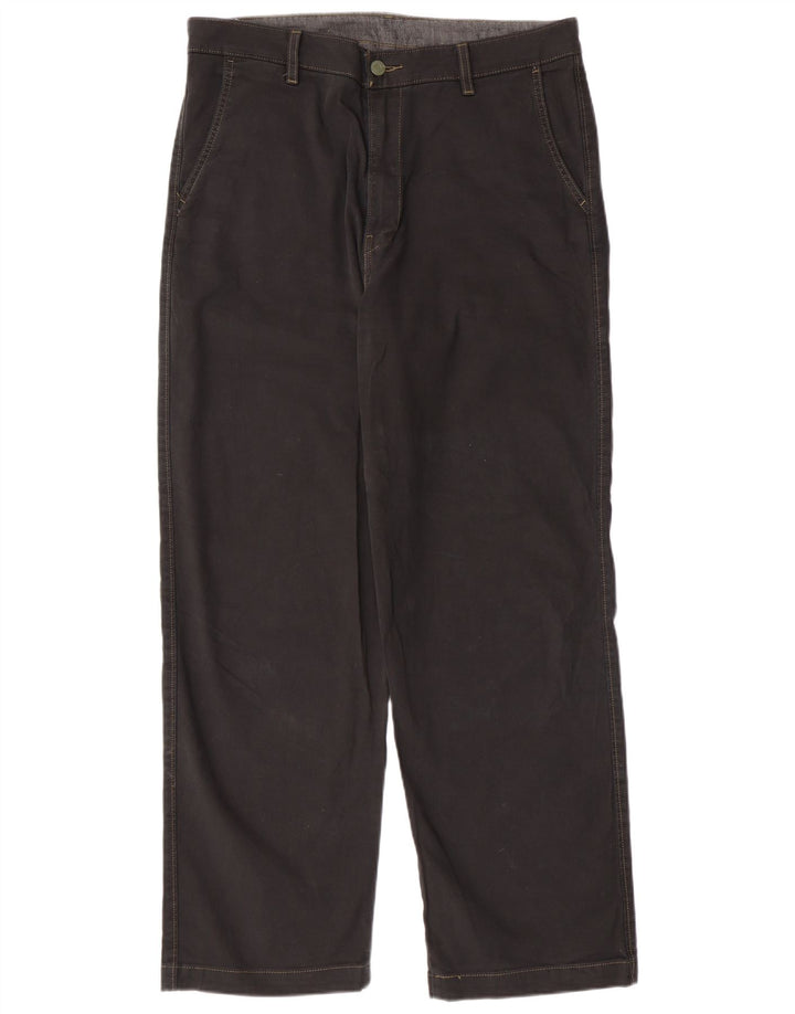 LEVI'S Pantalón chino recto 540 para hombre W33 L29 Algodón negro