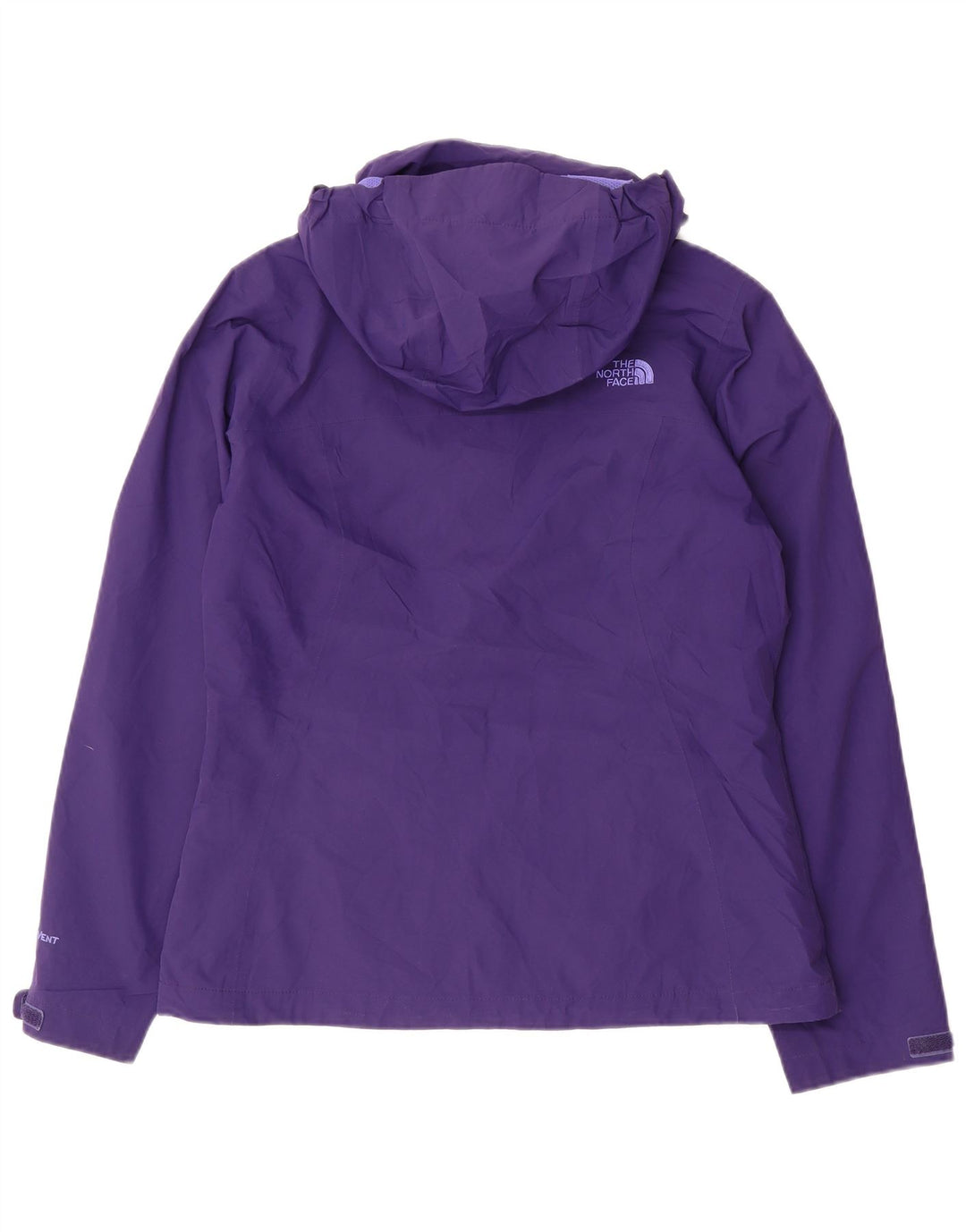 THE NORTH FACE Chaqueta impermeable con capucha Hyvent para mujer Reino Unido 44 Nylon morado mediano