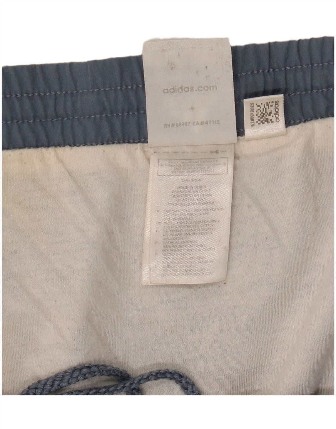 Adidas Pantalones cortos deportivos para hombre XL Azul Poliéster