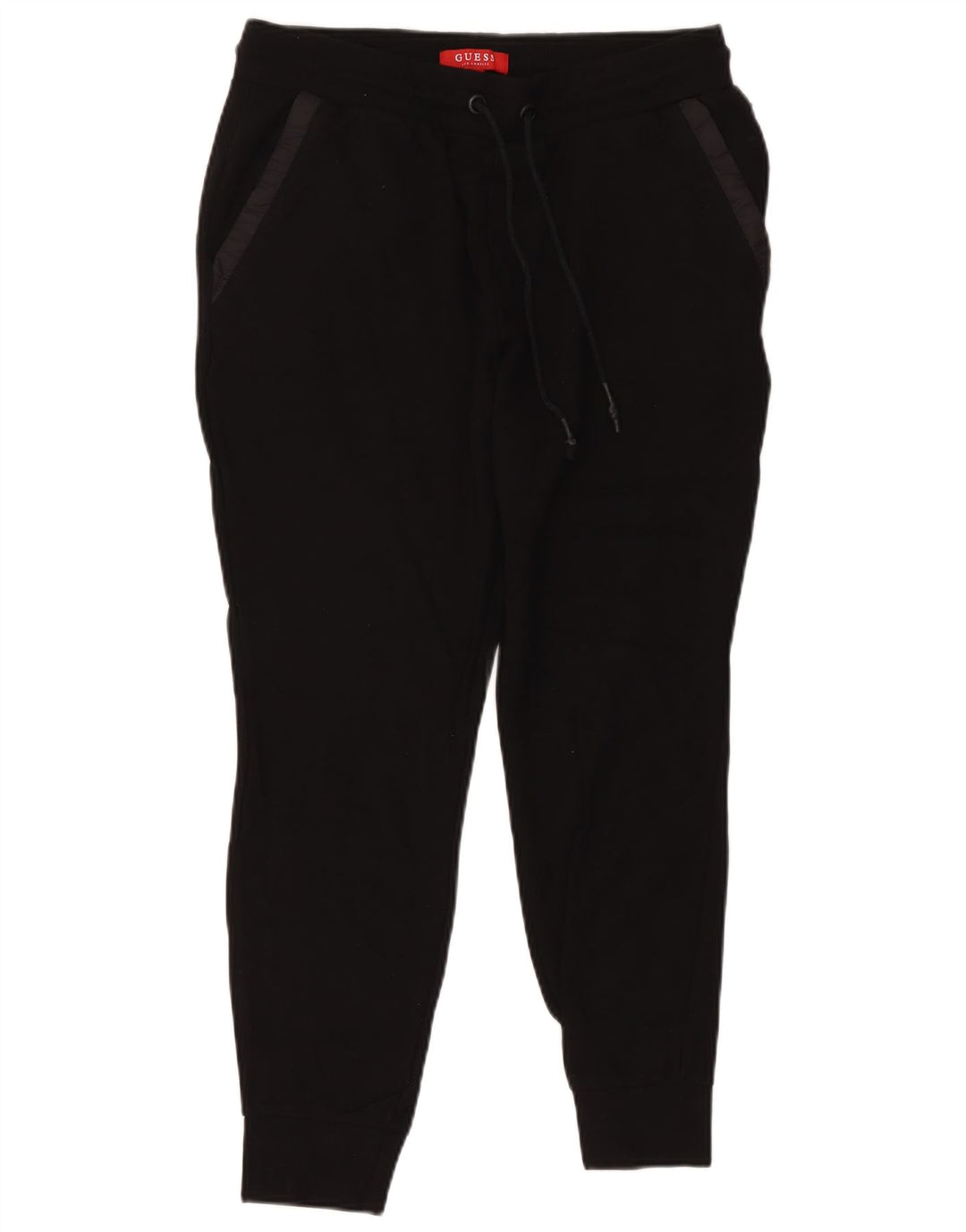 Guess Pantalón De Chándal Joggers Small Negro Viscosa Hombre