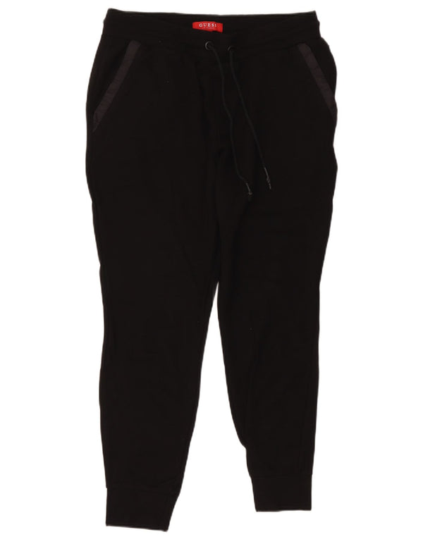 Guess Pantalón De Chándal Joggers Small Negro Viscosa Hombre