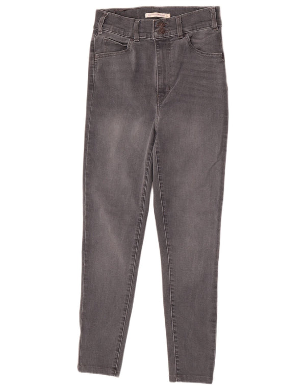 Vaqueros Levi's Mile High Super Skinny para mujer W27 L28 Algodón gris