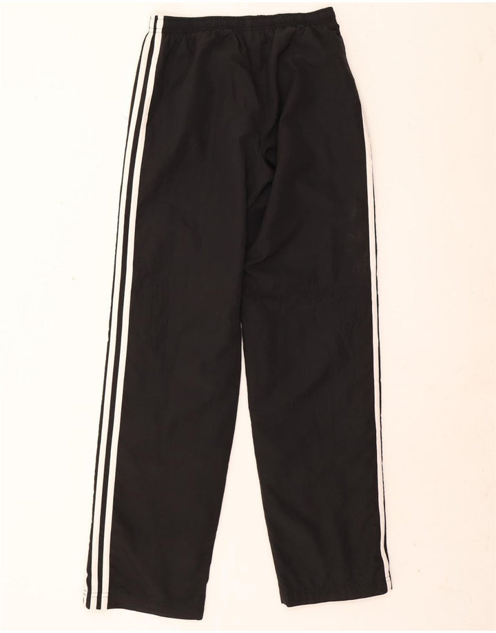 Adidas Pantalones de chándal para hombre UK 10 Small Negro Poliéster