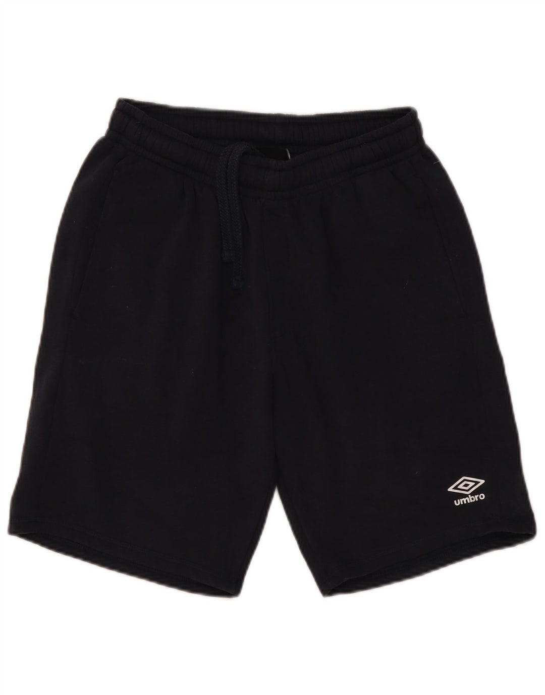 Pantalones Cortos Deportivos Umbro Hombre Azul Marino Medio Algodón