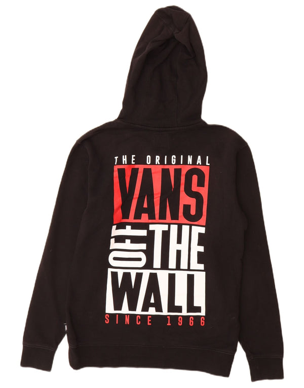 Vans Sudadera con capucha gráfica para hombre XS Black