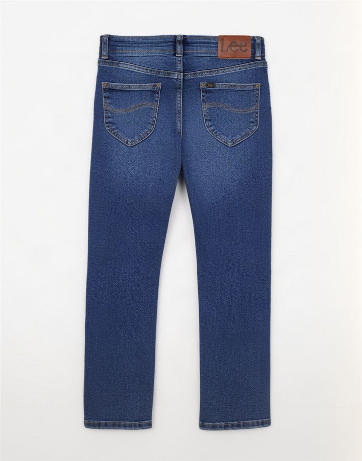 Lee Jeans Slim para Niños 11-12 Años W24 L29 Algodón Azul