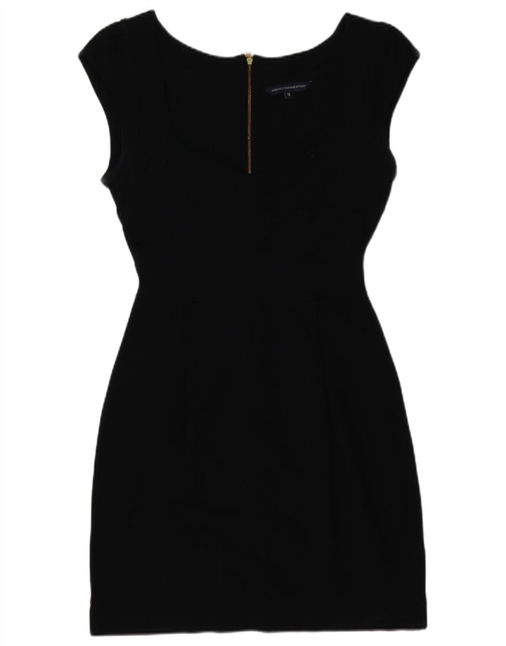 French Connection Vestido tubo para mujer UK 42 Viscosa negra mediana