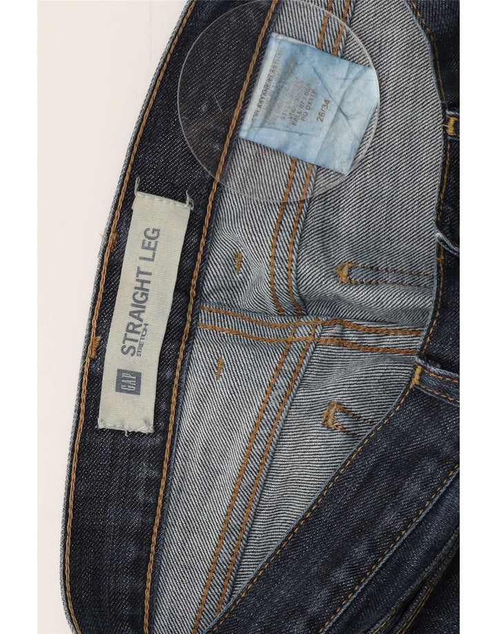 Vaqueros rectos Gap para mujer W26 L30 Algodón azul