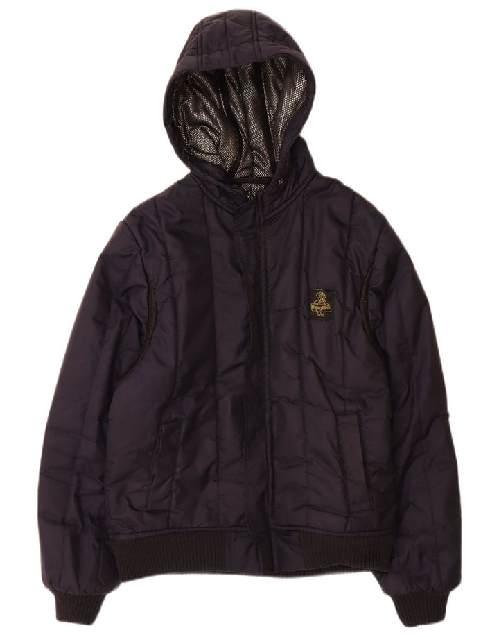 Refrigiwear Chaqueta acolchada con capucha para niños 13-14 años Grande Azul marino Poliamida