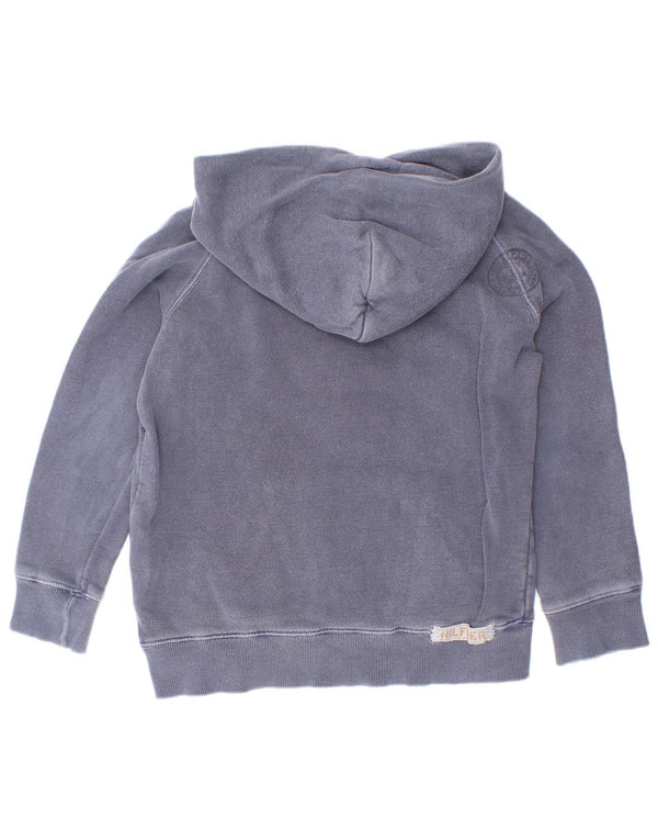 Tommy Hilfiger Sudadera con capucha gráfica para niños 4-5 años Algodón azul