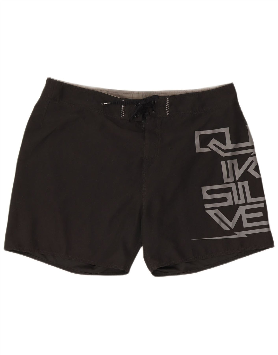 Quiksilver Hombre Graphic Bañador Shorts XL Poliéster Negro