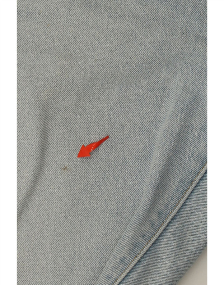 LEVI'S Mens 501 Denim Shorts W28 Algodón Azul Medio