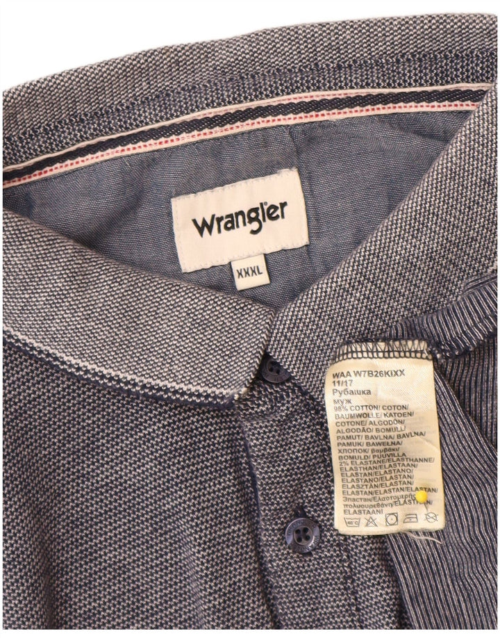 Wrangler Polo De Hombre 3XL Azul Marino Algodón