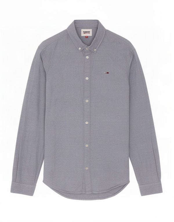 Camisa Tommy Hilfiger Hombre Slim Fit XS Algodón Azul