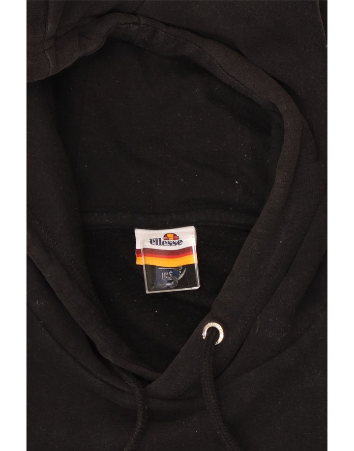 Ellesse Hombre Sudadera con Capucha Jersey Pequeño Negro