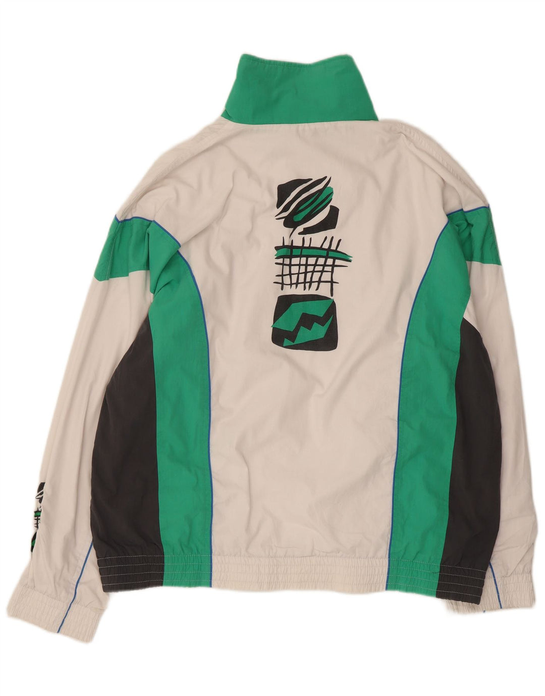 Lotto Hombre Chaqueta De Chándal Con Gráfico XL Blanco Colorblock