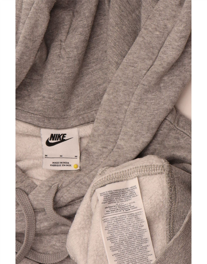 Sudadera con capucha Nike para hombre - Jersey de algodón moteado en gris medio
