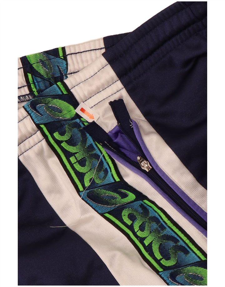 Chándal completo Asics para mujer IT 46 Large Azul marino Colorblock Poliamida