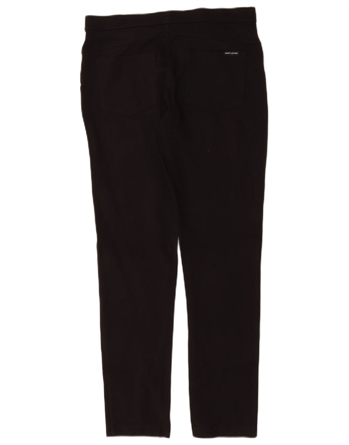 Dkny Pantalones Casuales Slim para Mujer Medium W30 L29 Viscosa Negra