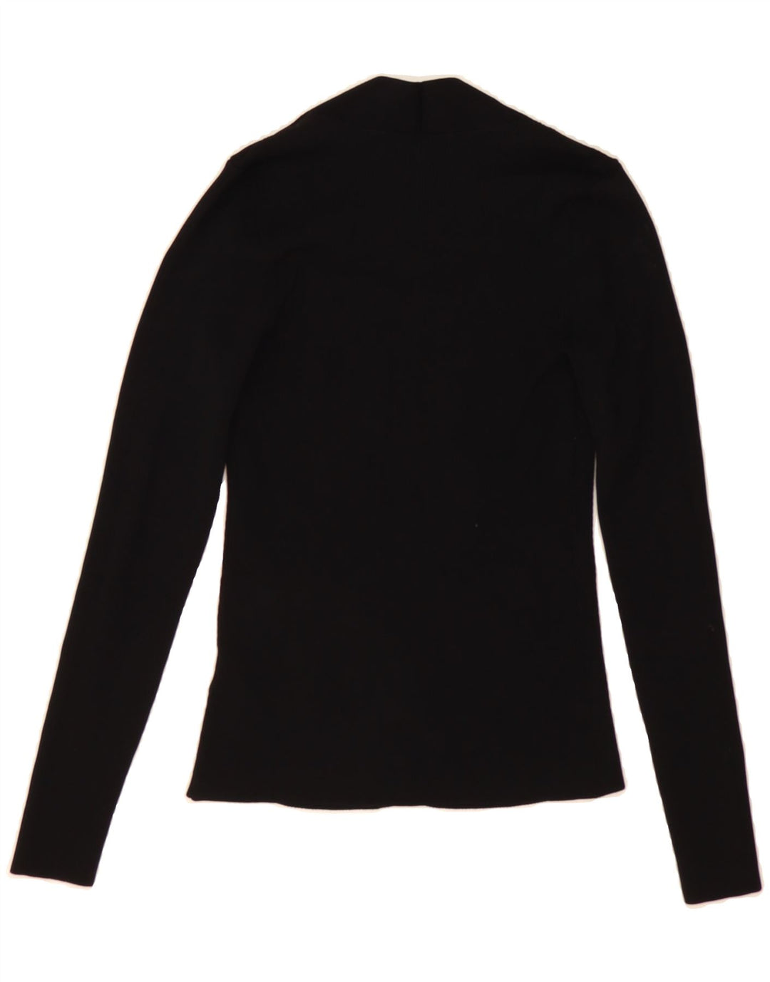 TED BAKER Womens V-Neck Jumper Sweater UK 10 Small Black Viscose Vintage Ted Baker and Second-Hand Ted Baker from Messina Hembry 