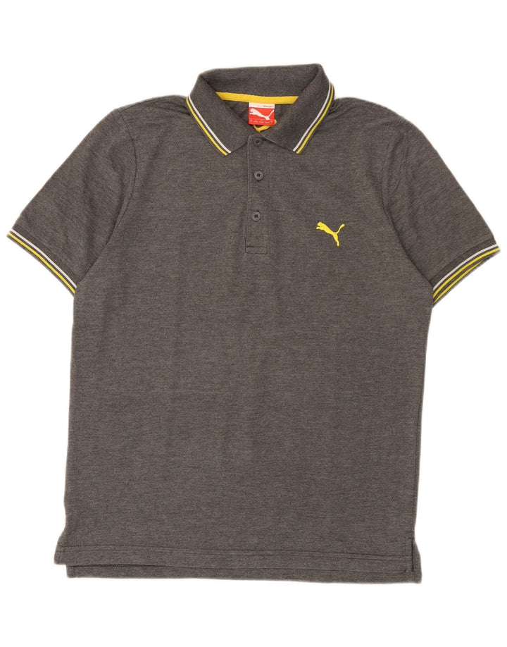 Polo Puma Hombre Pequeño Gris Moteado