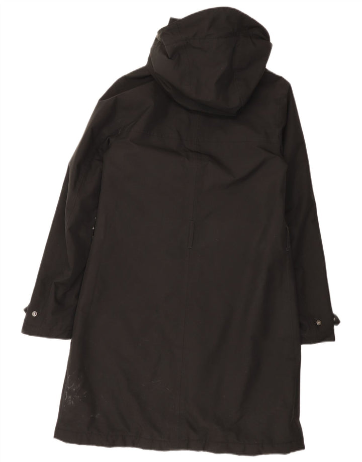 Helly Hansen Gabardina con capucha para mujer UK 10 Small Poliéster negro