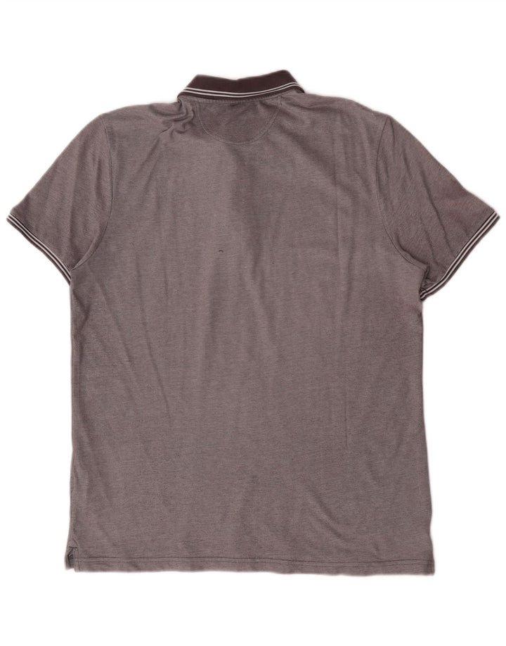 Champion Polo De Ajuste Fácil Para Hombre Grande Gris