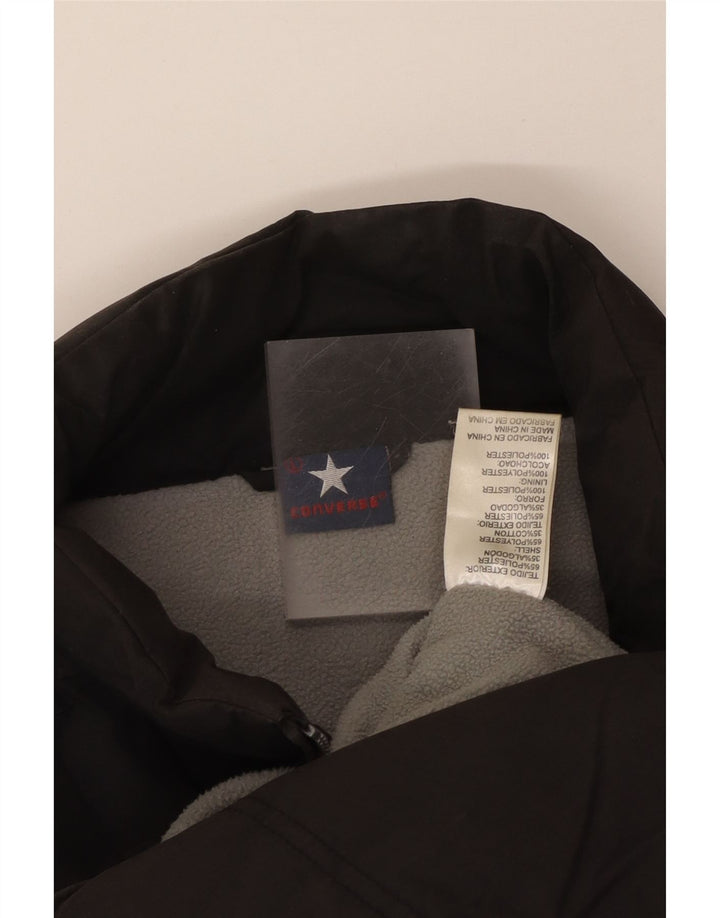 Chaleco acolchado gráfico para hombre Converse UK 40 Large Poliéster azul marino